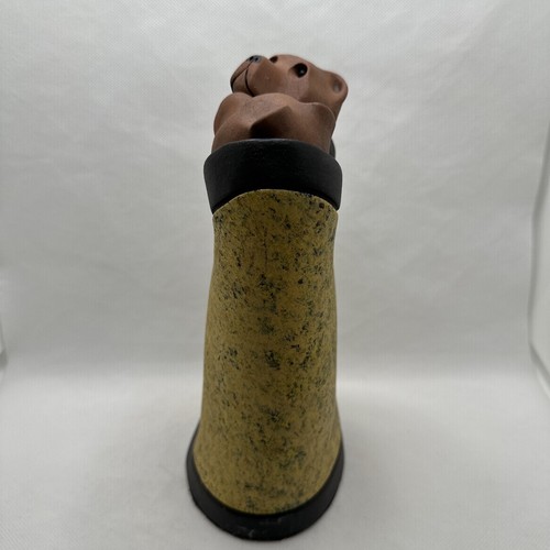 Steven Gootgeld Signed Spirit Lovers Bear Sculpture Southwest Studio Pottery Art - Picture 6 of 9