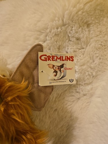 Nanco 7" Gizmo Gremlin Plush Warner Bros 2001 Plush Stuffed Doll With Tags - Picture 2 of 8