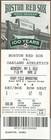 Jarrod Parker Win #1 5/1/2012 A's at Red Sox Full Ticket  Yoenis Cespedes 100 PA — photo 2
