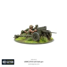 USMC M3A1 37mm anti-tank gun Bolt Action Warlord