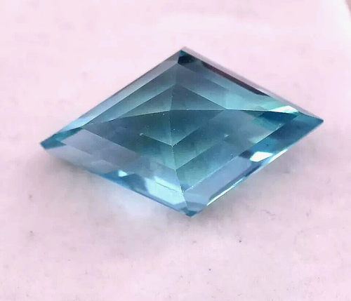 Grandidierite 100% naturale 6,65 CT ottimo taglio fantasia pietra preziosa sfusa impeccabile - Foto 8 di 9