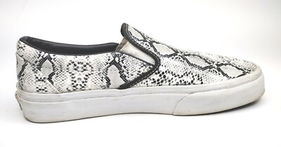 mens snakeskin vans