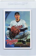 2010 Topps #471 Drew Butera Twins Signed Auto *K1736