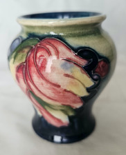 Wonderful Leaf & Berry Moorcroft vase, signed