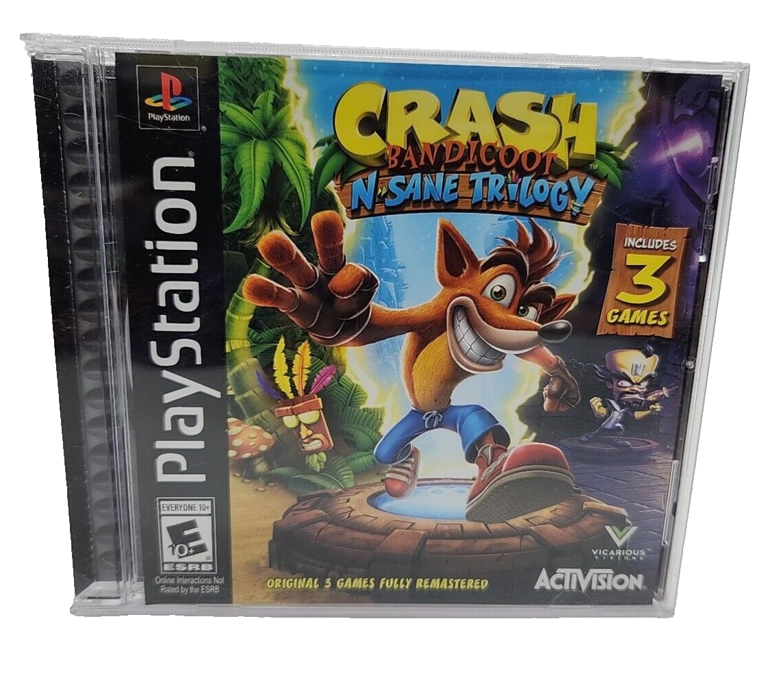 PS4 Crash Bandicoot N. Sane Trilogy - Employee Version - PS1