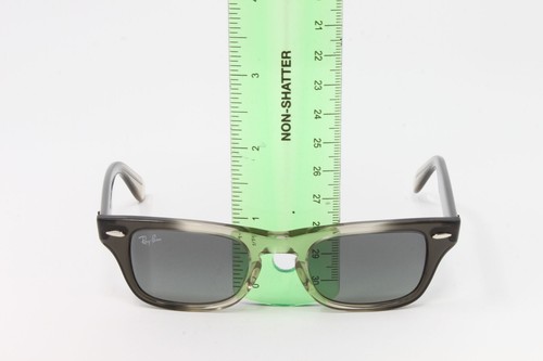 Ray Ban Junior Sunglasses Burbank RJ9083S 710411 Transparent Grey 43mm NEW! - Picture 4 of 9