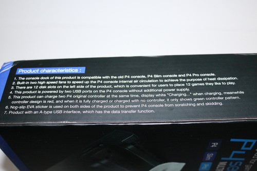 OIVO PS4 multifunctional cooling stand slim pro gaming fans NEW FACTORY SEALED - Picture 4 of 4