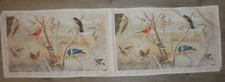 VINTAGE Ladies Scarf, NATIONAL WILDLIFE FEDERATION, Wild Birds 43"x13"