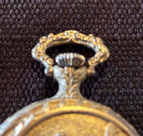 Arnex Mechanical Pocket Watch Swiss Made Incabloc 17 Jewels Hunt Theme w/ Horses - Picture 3 of 8