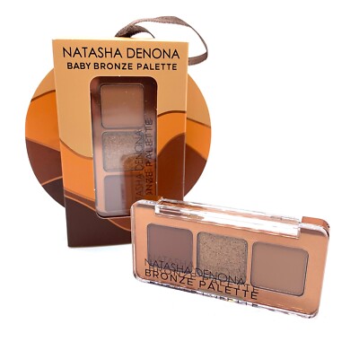 Natasha Denona Baby Bronze Eyeshadow Mini Trio Palette 3 x 0,8g - Neu & Originalverpackt