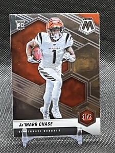 JA’MARR CHASE 🏈 2021 Panini Mosaic Rookie #307 | Cincinnati Bengals