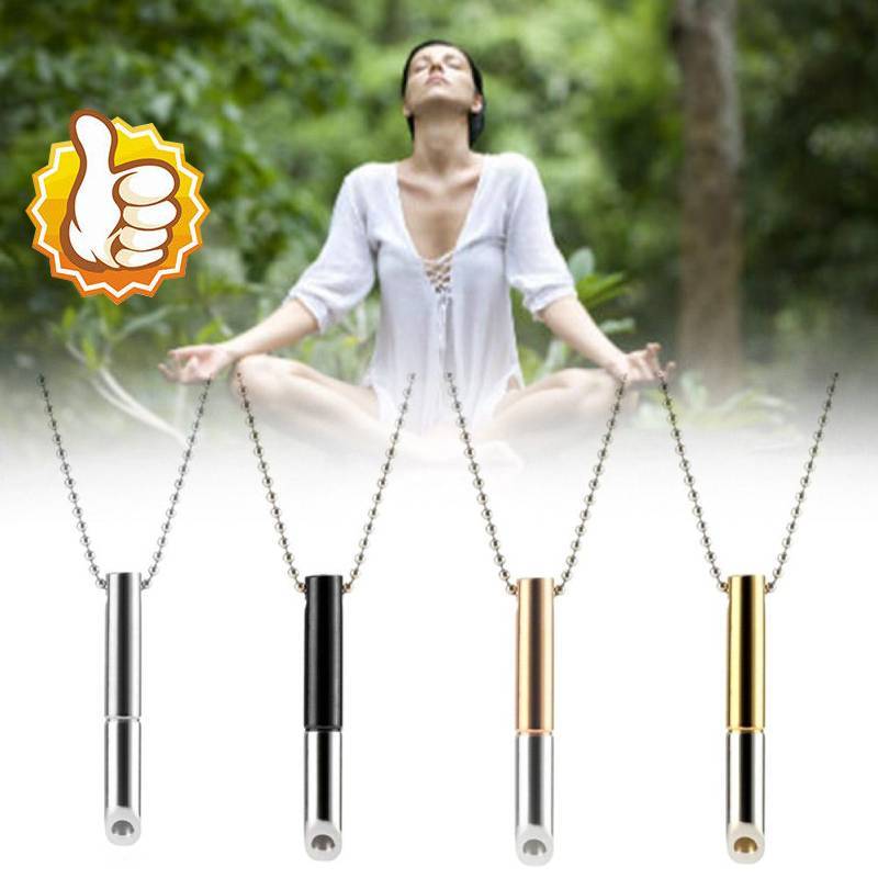 Anti Vaping Necklace, Breathlace Quit Vaping Necklace,Stress Relief