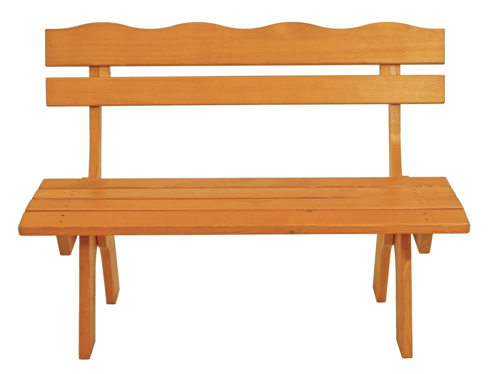 Gartengarntiur Gartenset Sitzgruppe Holzgarnitur FREITAL 3-teilig 120cm, Kiefer - Bild 4 von 4