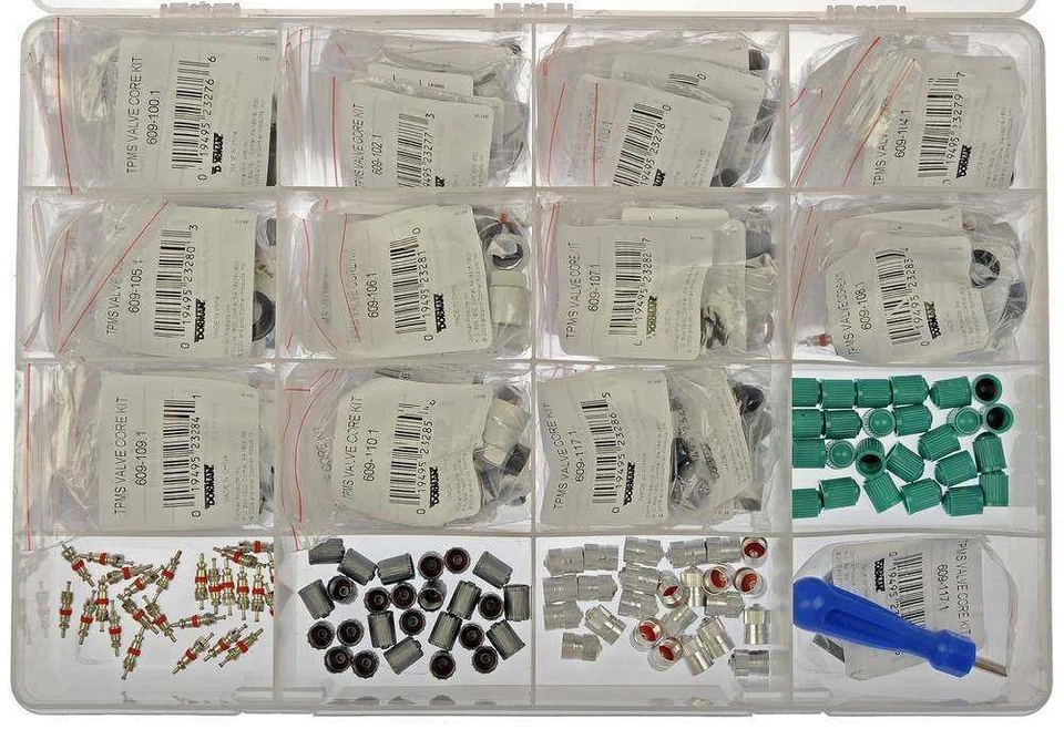 TPMS Valve Kit fits 2004-2007 Volkswagen Touareg Phaeton Jetta DORMAN - AUTOGRA - Image 4 of 4