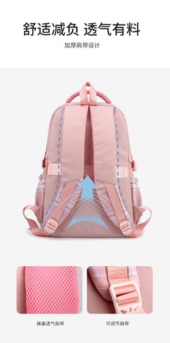 Blackpink LISA JENNIE Backpack Large Schoolbag Shoulder Bag w/14 Accessorie - Picture 9 of 13