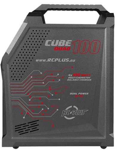 RC Plus RC-CHA-210 Cube 100 Quad AC-DC LiPo-NiMh Ladegerät 4x 7A-4x 100Watt - Bild 5 von 10