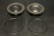 Morel Mw 166 6" Woofer Midwoofer Matched Pair From Fosgate Mc 220 8 Ohm Speakers