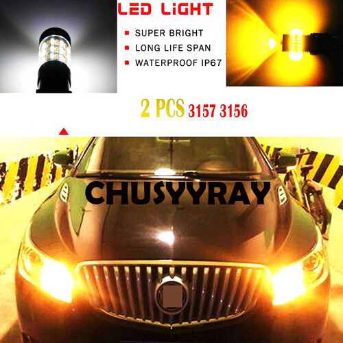 3157 Switchback LED Front Turn Signal Light Bulb DRL For Toyota Tundra 2000-2020 - Picture 6 of 12