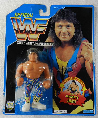 Vintage 1993 WWF Hasbro Marty Jannetty Figure Seri...
