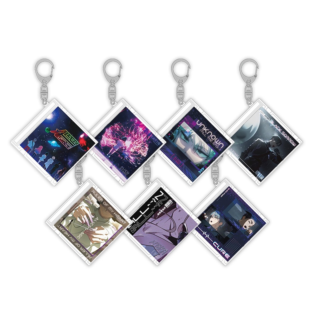 Alien Stage NFC CD Keychain Keyring Soundtrack 2nd Pop-Up Store