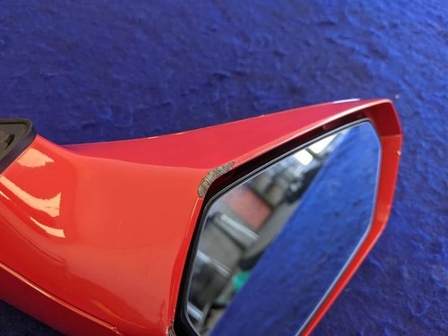 2010-2015 Chevrolet Camaro SS Driver Left View Mirror Power Heated DD1 Red - Foto 11 di 12