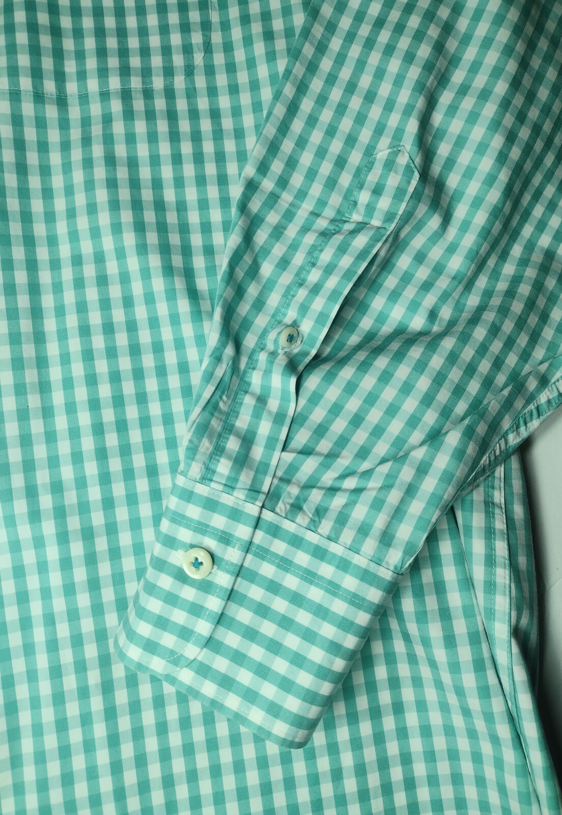 Peter Millar Weekender Wash Gingham Button Shirt … - image 3