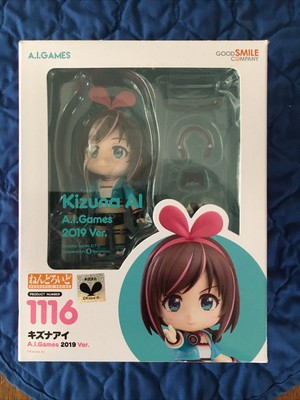 Nendoroid #1116 - Kizuna Ai Ai Games - Stronger 2019 New Opened Box