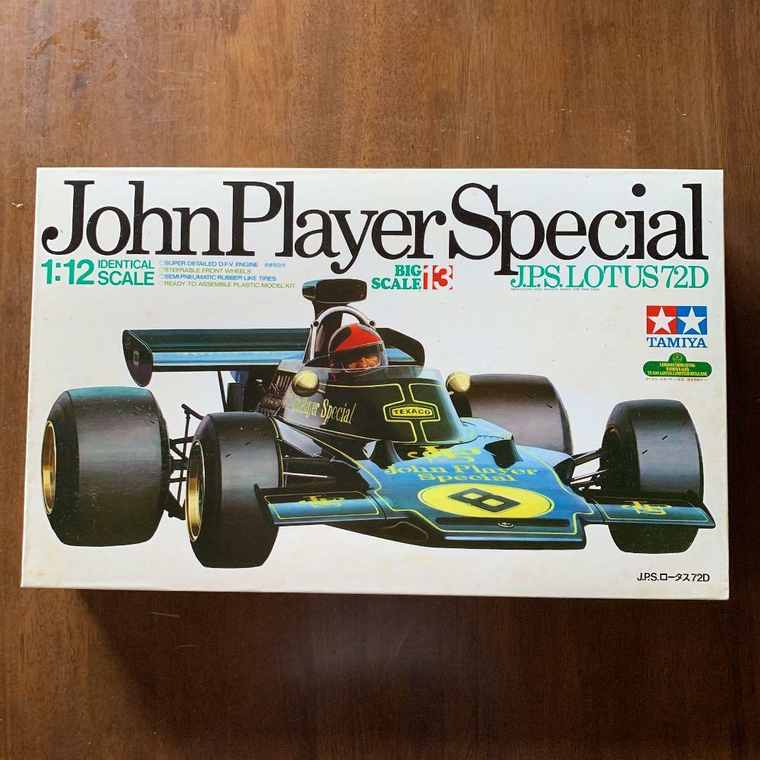 Tamiya 1/12 Big Scale Lotus 72d Jhon Player Special Model KIt J.P.S Used  From JP