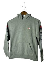 Champion youth boys medium spellout hoodie hooded sweatshirt