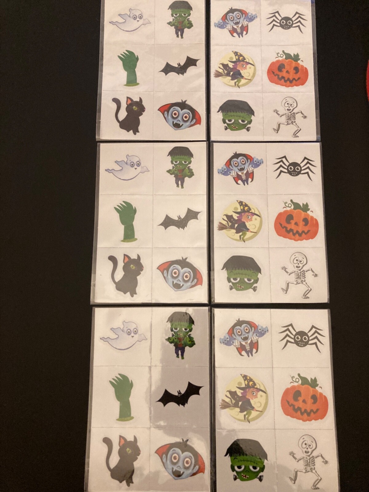 36 Halloween Temporary Tattoos Trick Or Treat Toys Gifts eBay