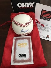 ARODYS VIZCAINO BRAVES SIGNED AUTO/AUTOGRAPH BASEBALL ONYX AUTHENTIC