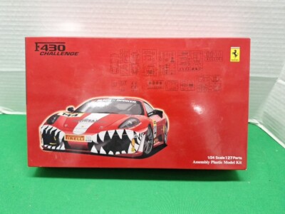 Fujimi Ferrari F430 Challenge Sharks Head Model Kit #123462