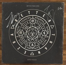 Better Than Ezra SIGNED Super Magick Black Vinyl LP Autographed Beckett BAS COA