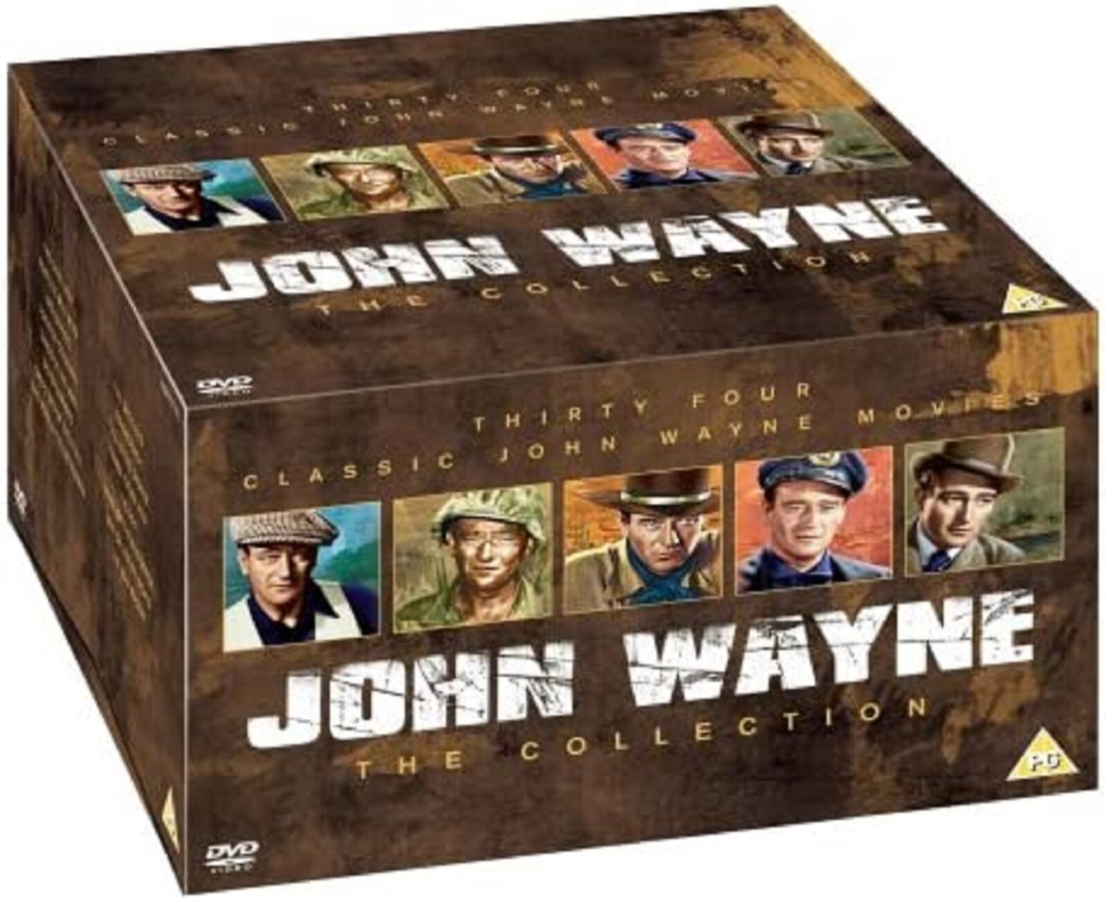 JOHN WAYNE DVD BOX SET 34 MOVIES 30 DISCS COMPLETE COLLECTION New ...