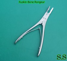 3 Ruskin Bone Rongeur 7" Surgical Dental Instruments
