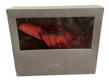 Pottery Barn Handcrafted Red Woodland Cardinal Bird Christmas Tree Topper
