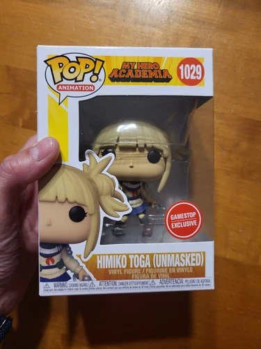 Funko Pop My Hero Academia Himiko Toga Unmasked # 1029 GAMESTOP EXCLUSIVE READ