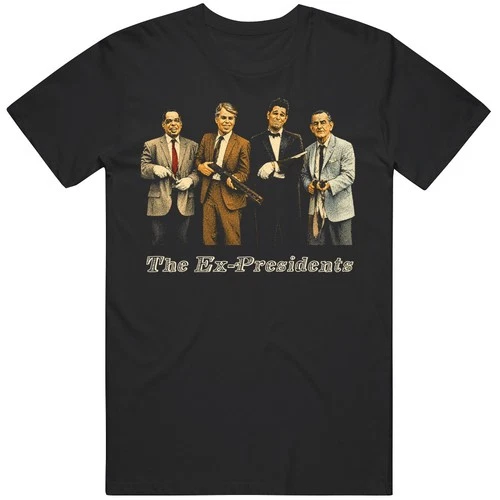 Retro Cult Classic Point Break The Ex  Presidents  Movie Fan T Shirt
