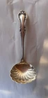 Vintage International Sterling Silver Gravy Ladle Shell Bowl 6 1/2" 54 Grams