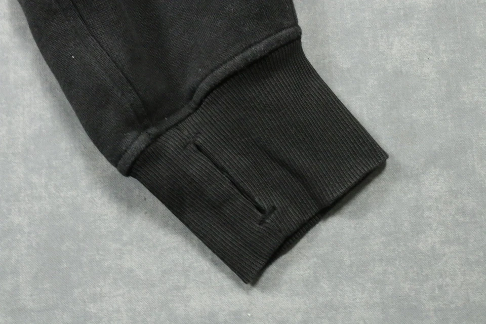 Sudadera Lululemon Mujer Pequeña Negra Buceo Embudo Cuello Media Cremallera Recortada Foto 3 de 4