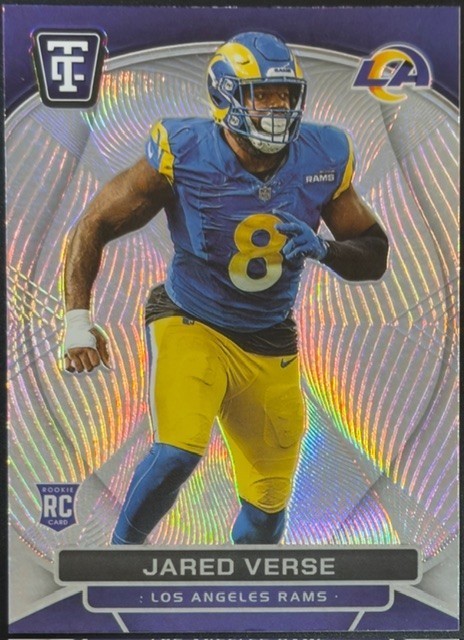 Jared Verse 2024 Panini Totally Certified - Silver Mirror #134 (RC)
