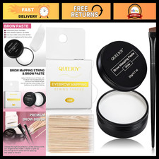 Brow Mapping Kit - 20g Paste 33ft String for Perfect Eyebrows, Easy Use