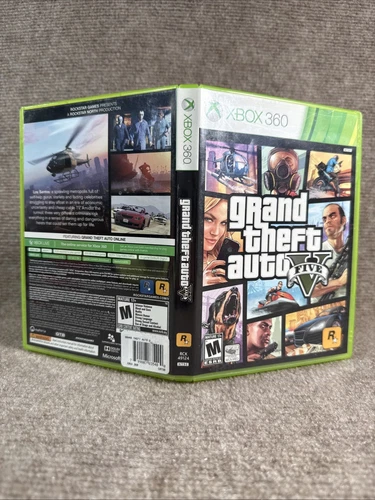 Original 2013 First Release Grand Theft Auto V Five Game Xbox 360 Adult Owned