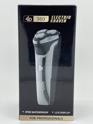 4D 360 Electric Shaver for Professionals IPX6 Waterproof - Brand New