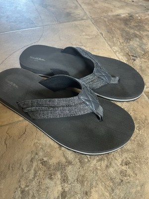Goodfellow & Co Mens Sandal Flip Flops Gray Size Lg 11/12