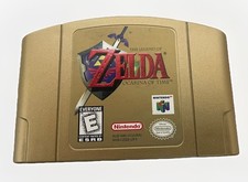 N64 Legend of Zelda: Ocarina of Time Collectors Edition~Version 1.0 Gold 
