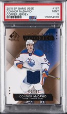 2015 SP GAME USED COPPER JSY #197 CONNOR MCDAVID 362/399 PSA 9