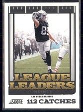 2025 Score - League Leaders Brock Bowers #12