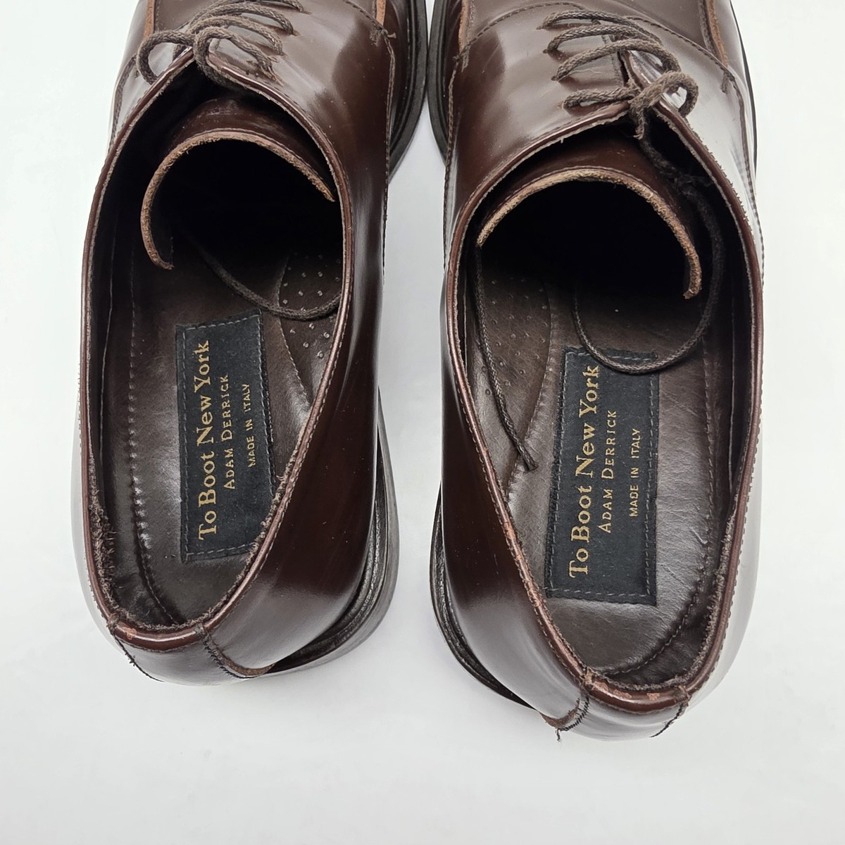 To Boot New York Adam Derrick Mens Dress Shoes Brown Oxford 