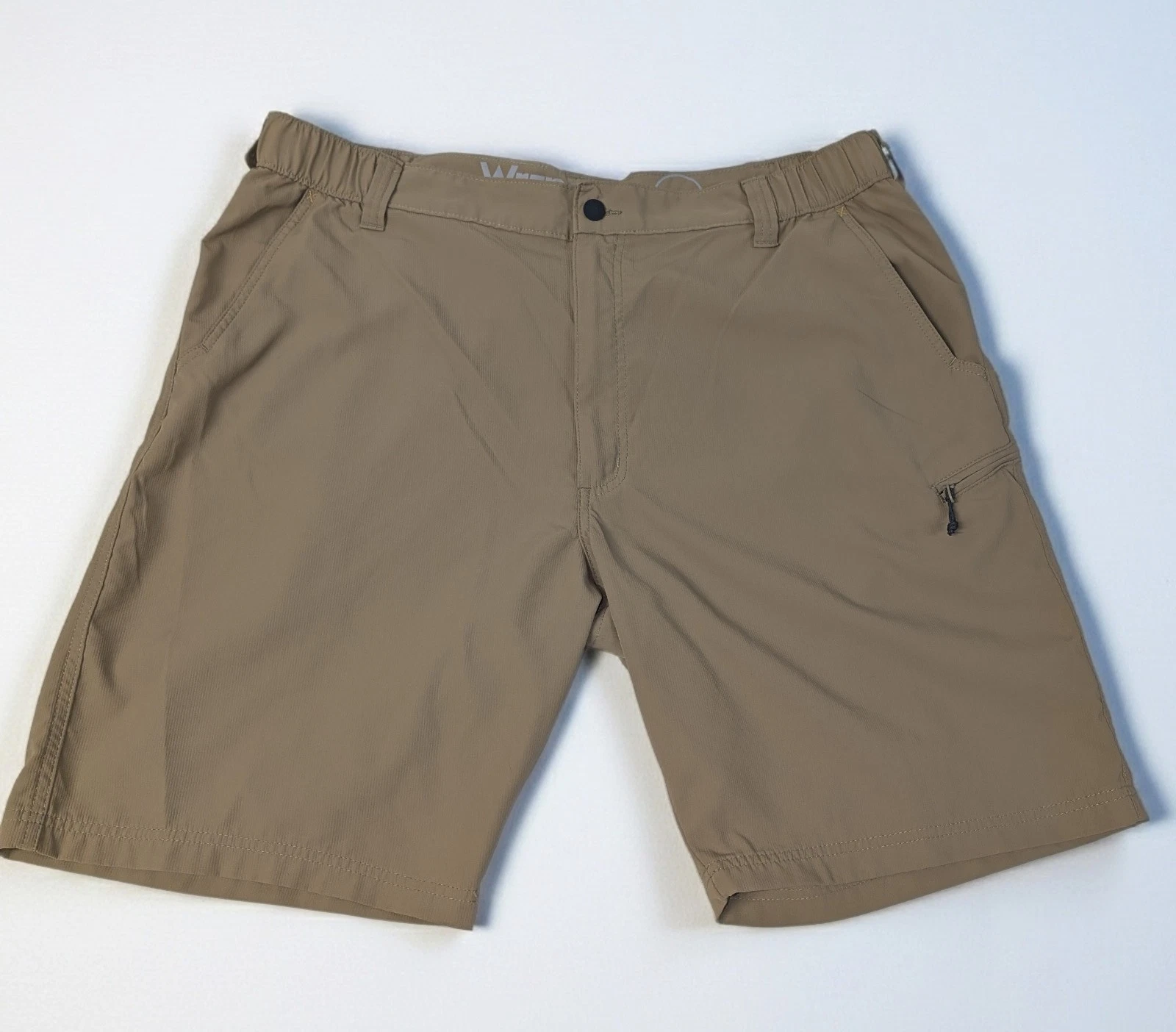 Wrangler Outdoor Performance Shorts Men’s Size 40 Khaki Stretch Hiking...